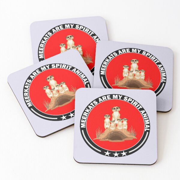 Item preview, Meerkats Are My Spirit Animal designed and sold by Doodlehub.