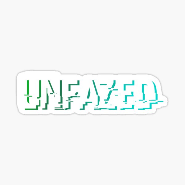 Unfazed - Box Logo Decal – Team Unfazed