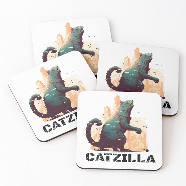 Item preview, Catzilla INSANELY COOL design designed and sold by MeditationMind.