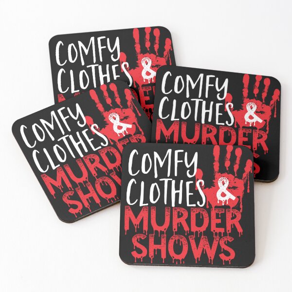 Item preview, Comfy clothes & murder shows designed and sold by Eric Luken.