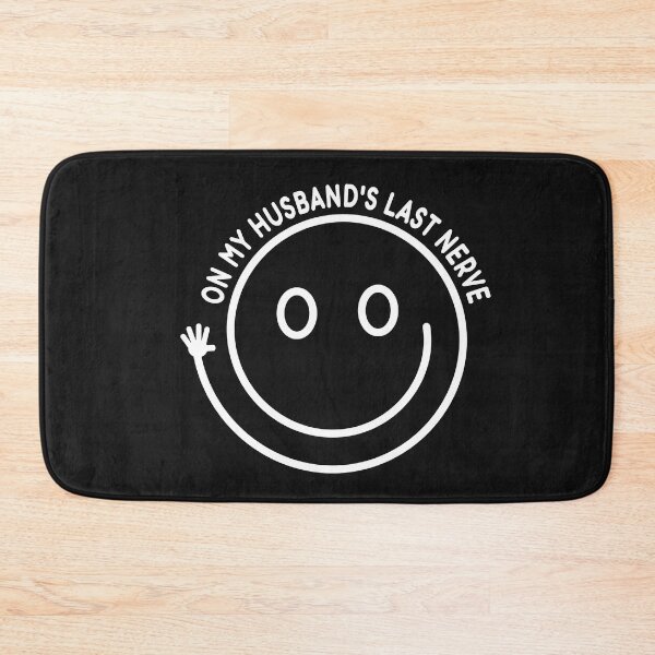Item preview, on my husband's last nerve designed and sold by NabShirts ⭐⭐⭐⭐⭐.