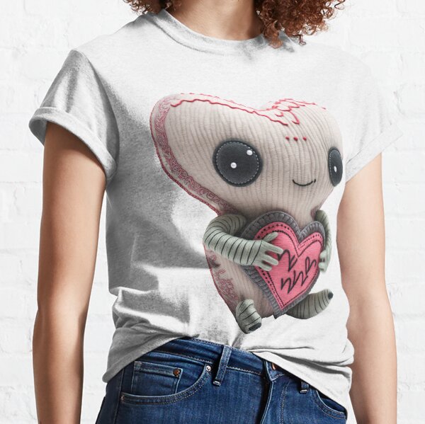Alien Baby Valentine Classic T-Shirt