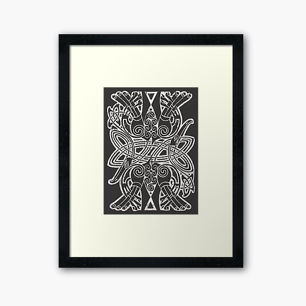 Item preview, Celtic Knot with Raven Design designed and sold by webdango.