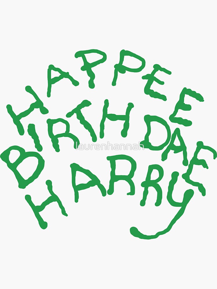 Happee Birthdae Harry by laurenhannah