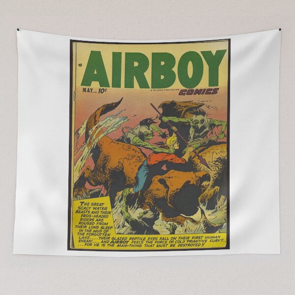 Item preview, AIRBOY COMICS -BATTLE THE FROG-HEADED RAIDERS  designed and sold by ForecastVSN.