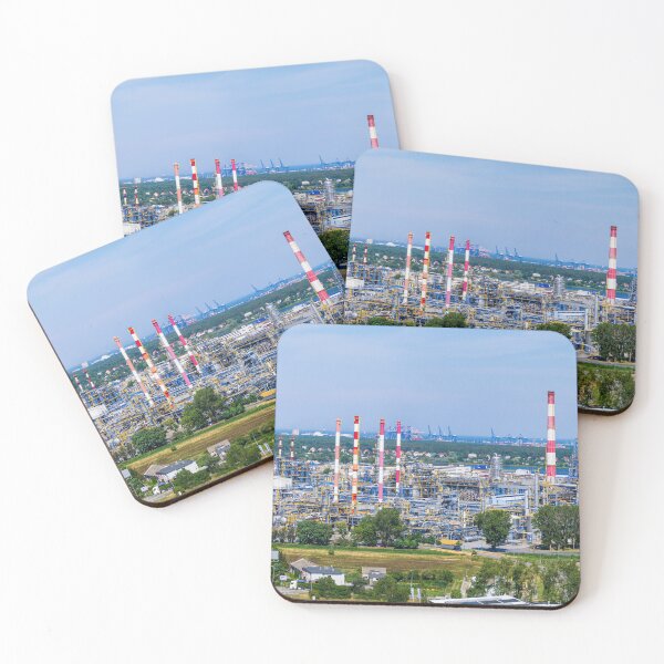 Item preview, Aerial landscape of refinery designed and sold by Lukasz Szczepanski.