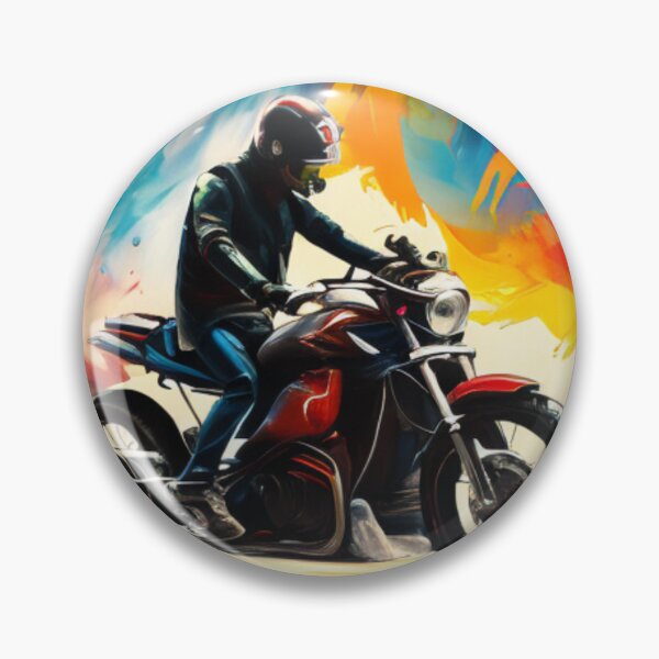 Item preview, Riding the Flames - Blazing Biker designed and sold by WBP Mart.