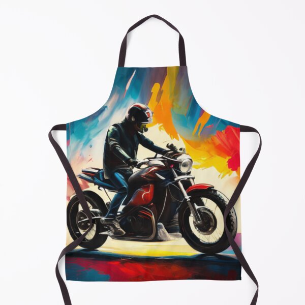 Item preview, Riding the Flames - Blazing Biker designed and sold by WBP Mart.