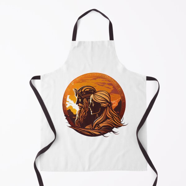 Item preview, United power: The Viking lovers look into the distance designed and sold by MLArtifex.