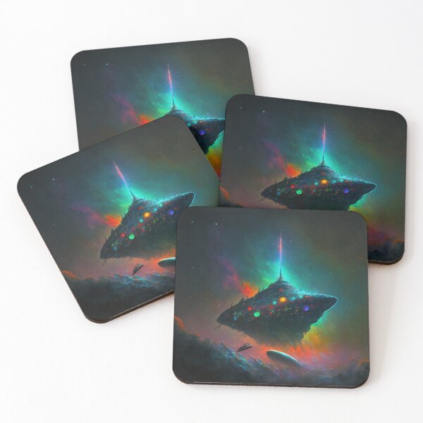 Item preview, Sci-Fi Landscape/Spaceship designed and sold by Fcgrinder.