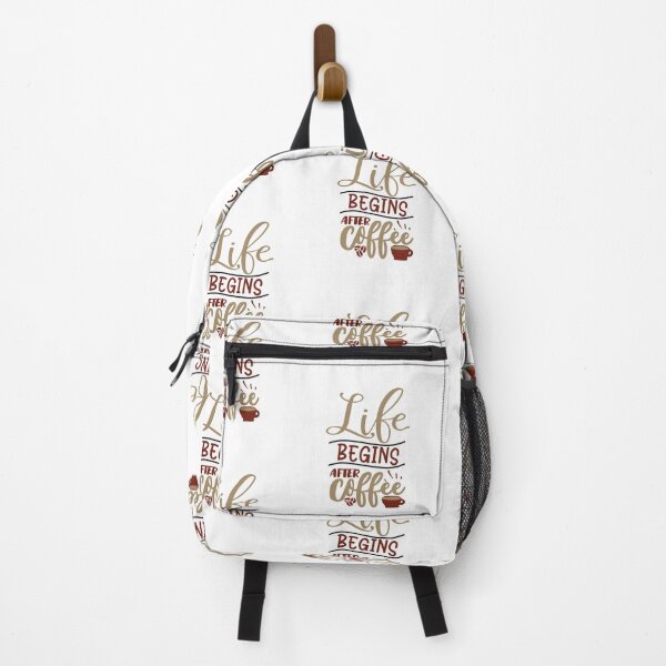 Item preview, "Life Begins After Coffee" Design designed and sold by RedArtsDesign.