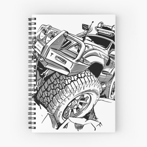Item preview, The cartoon of Land Cruiser Prado designed and sold by Nick Shirokov.