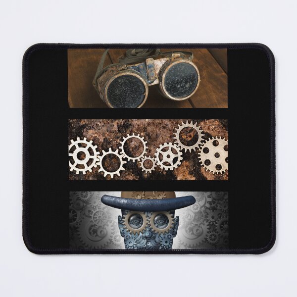 Item preview, Steampunk gears and goggles designed and sold by rocklegends99.