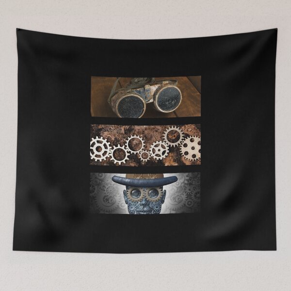 Item preview, Steampunk gears and goggles designed and sold by rocklegends99.