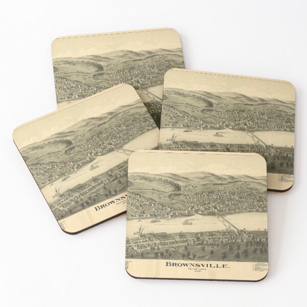 Item preview, Brownsville, Pennsylvania (1902) designed and sold by allhistory.