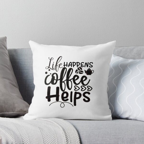 Item preview, Diseño "Life Happens Coffee Helps", Life Happens Coffee Ayuda designed and sold by RedArtsDesign.