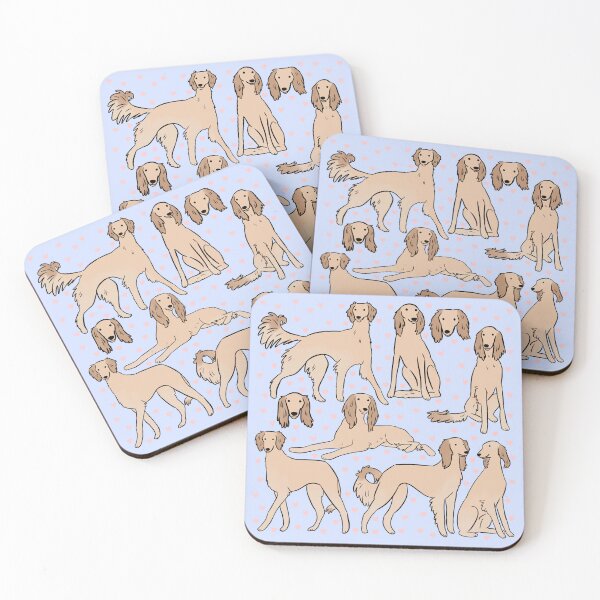 Item preview, Saluki cute illustration pack  designed and sold by Yarafantasyart.
