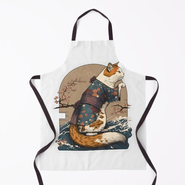 Item preview, Cat 2 Ukiyo-e style designed and sold by Vividy.