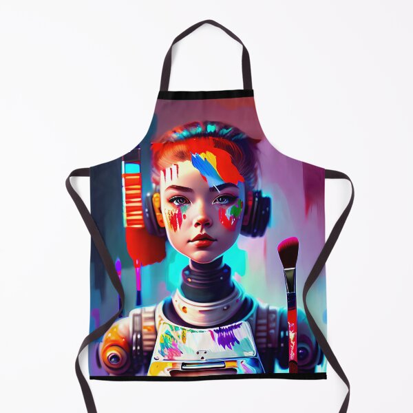 Item preview, Modern Art Cyborg Painting - Bring color into your life designed and sold by ArtCreator2023.