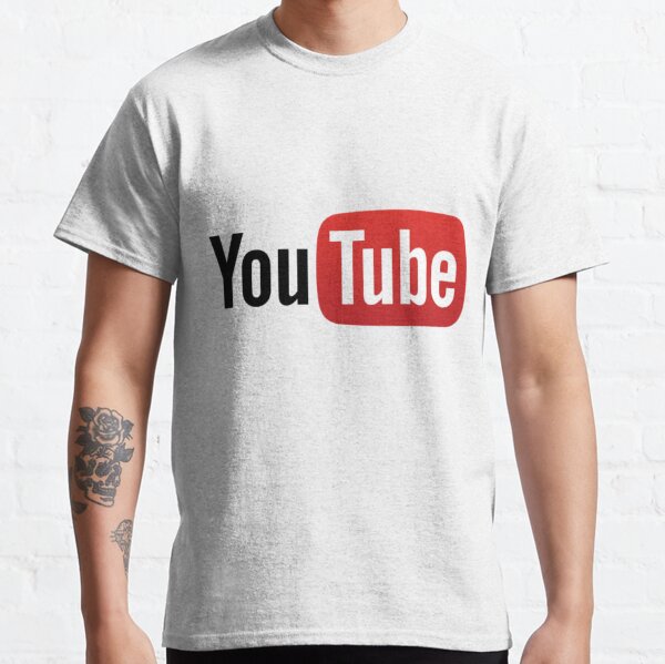 Youtube T Shirts Redbubble - youtube play button graphic t shirt roblox