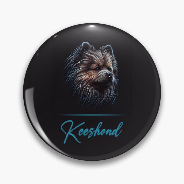 Item preview, Elegant Keeshond designed and sold by Best-Breeds.