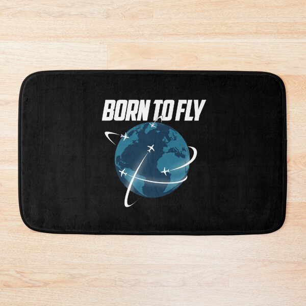 Item preview, Born To Fly - Airplane Lover - Aviation and Aircraft Enthusiast designed and sold by Ikaroots.