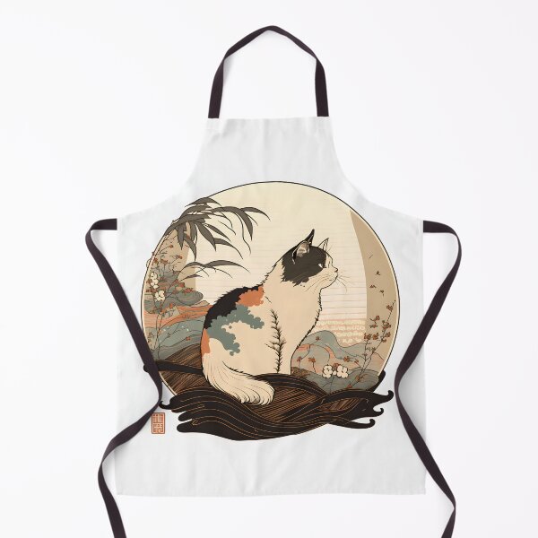 Item preview, Cat 3 Ukiyo-e style designed and sold by Vividy.