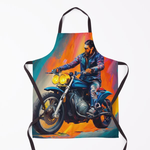 Item preview, Blazing Biker - Speed and Flame - Motorcycle Blaze designed and sold by WBP Mart.