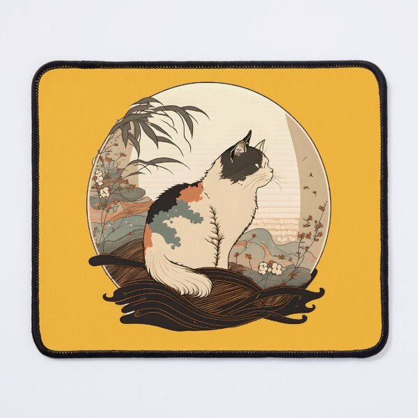Item preview, Cat 3 Ukiyo-e style (w/o BG) designed and sold by Vividy.