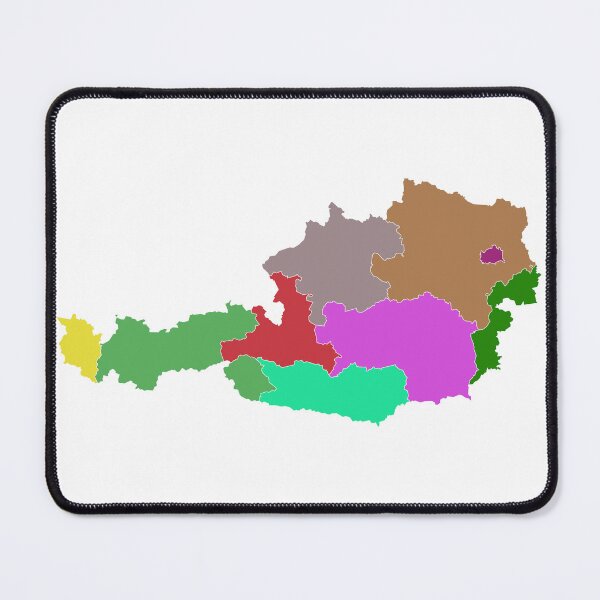 Item preview, Austria Color Map designed and sold by Pixel4Art.
