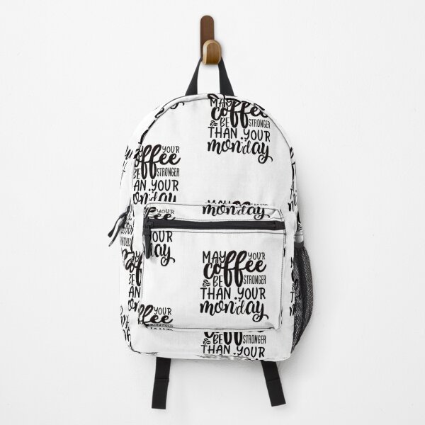 Item preview, "May Your Coffee Be Strong and Your Monday Be Short" Design, "May Your Coffee Be Stronger Than Your Monday designed and sold by RedArtsDesign.