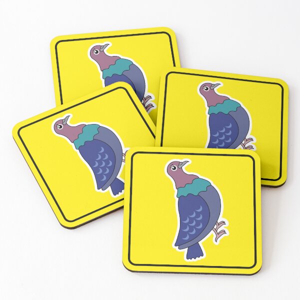Item preview, Pigeon Road Sign designed and sold by NeonNoirDesigns.