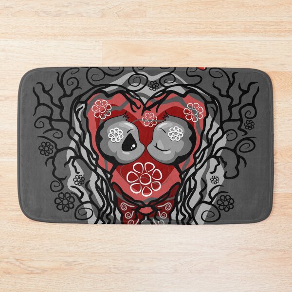 Item preview, Surreal Trees Creepy Cute Characters in Love Tattoo Style designed and sold by BluedarkArt.