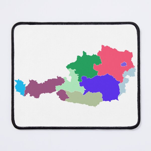 Item preview, Austria Color Map designed and sold by Pixel4Art.