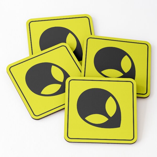 Item preview, Alien Road Sign designed and sold by NeonNoirDesigns.