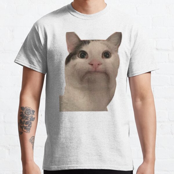 Just A Men Who Loves Beluga Cat' Men's T-Shirt