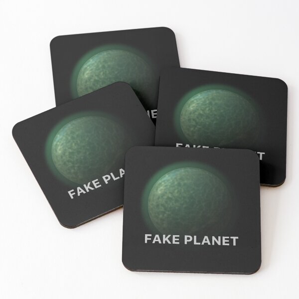 Item preview, Cracked Green World - Fake Planet Series designed and sold by FakeInvaders.