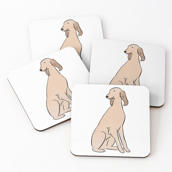Item preview, Saluki cute illustration  designed and sold by Yarafantasyart.
