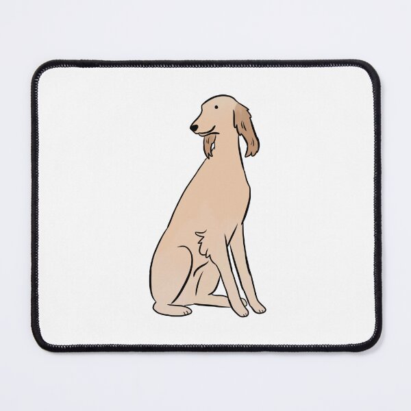 Item preview, Saluki cute illustration designed and sold by Yarafantasyart.