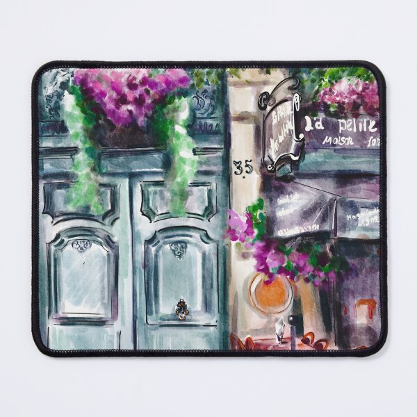 Item preview, Paris cityscape painting Paris street cafe art designed and sold by Tamarioniart.