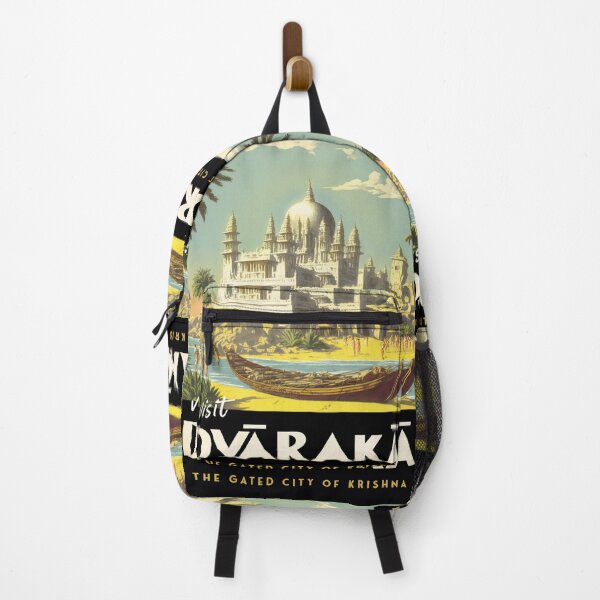 Item preview, Dwarka / Dvaraka - Vintage Travel Poster designed and sold by Boundliss.