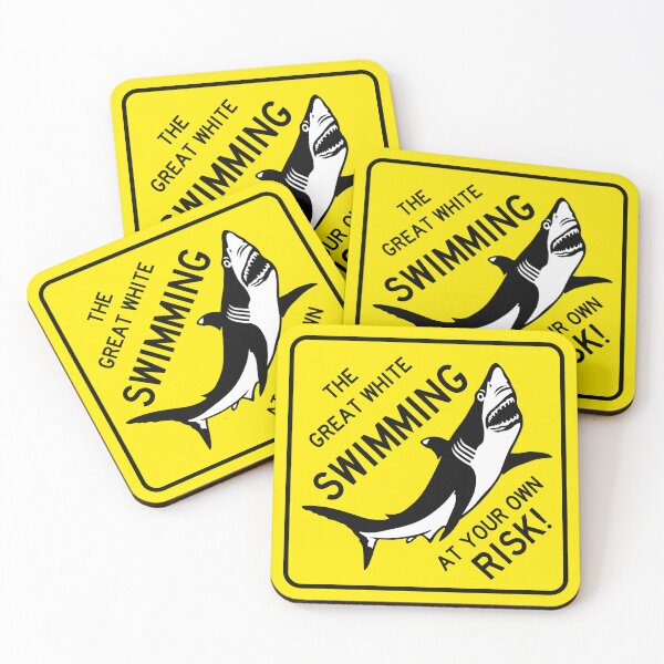 Item preview, Shark Road Sign designed and sold by NeonNoirDesigns.