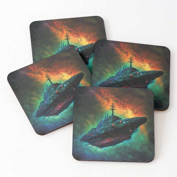 Item preview, Sci-Fi Landscape/Spaceship designed and sold by Fcgrinder.