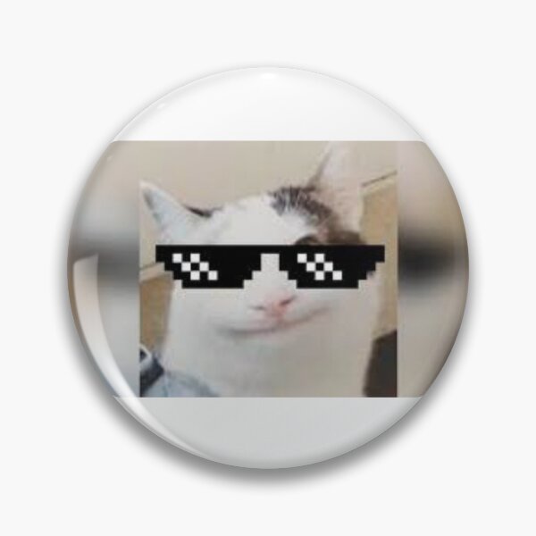 Beluga Cat Discord Meme Pins and Buttons for Sale