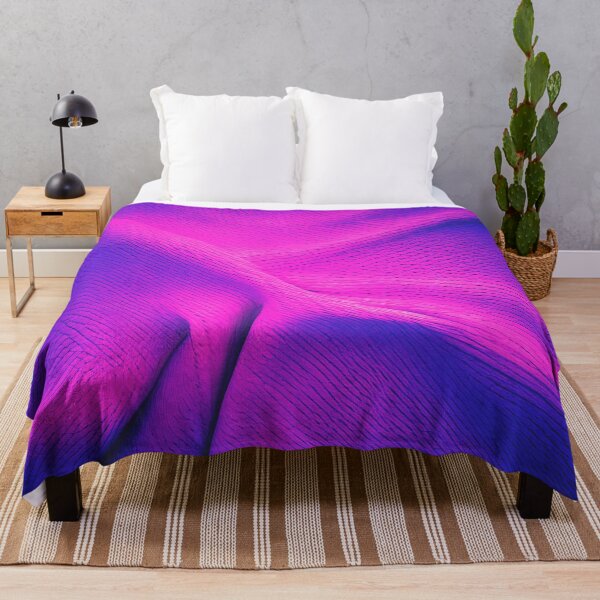 Item preview, Abstract Blanket - Pink and Blue designed and sold by asurtiumgreen.