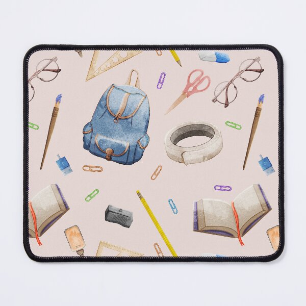 Item preview, School Essentials / Supplies - Seamless Pattern designed and sold by polyillustrates.