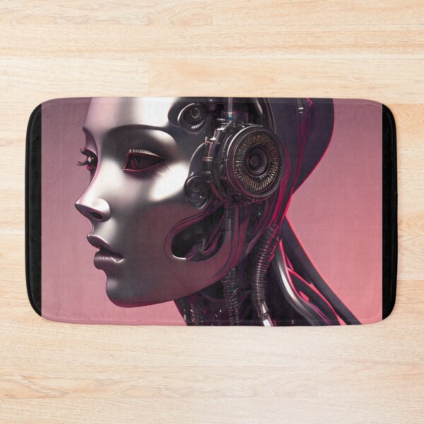 Item preview, Beautiful cyborg face highly detailed and engineered designed and sold by ArtCreator2023.