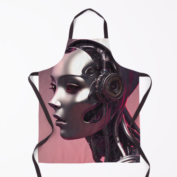 Item preview, Beautiful cyborg face highly detailed and engineered designed and sold by ArtCreator2023.