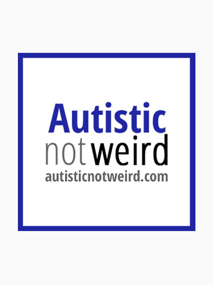 Thumbnail 3 of 3, Tank Top, Autistic Not Weird logo designed and sold by AutisticNW.