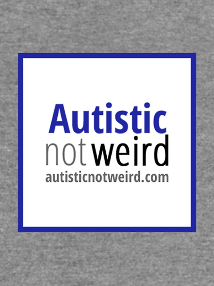Thumbnail 5 of 5, Lightweight Sweatshirt, Autistic Not Weird logo designed and sold by AutisticNW.